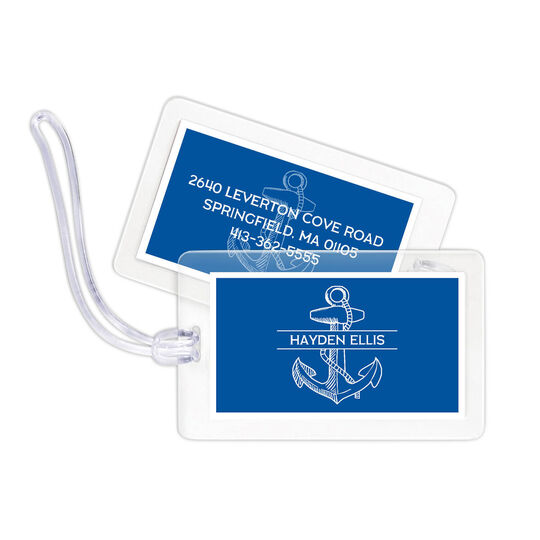 Anchor Luggage Tags